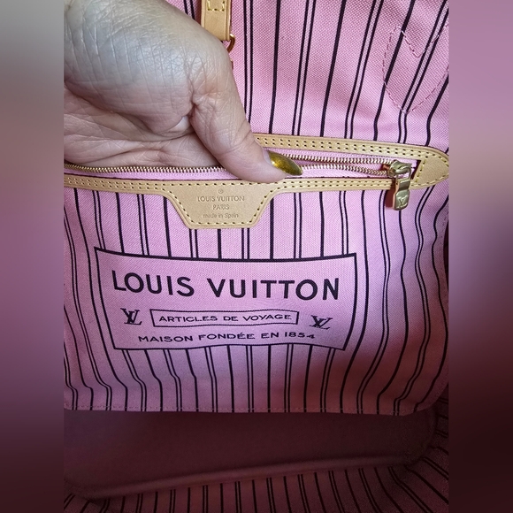 Authentic Louis Vuitton Limited Edition Jungle Dot Neverfull bag MM Size - Picture 9 of 12